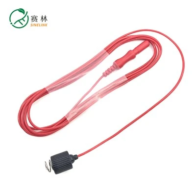 Điện cực kim xoắn đơn